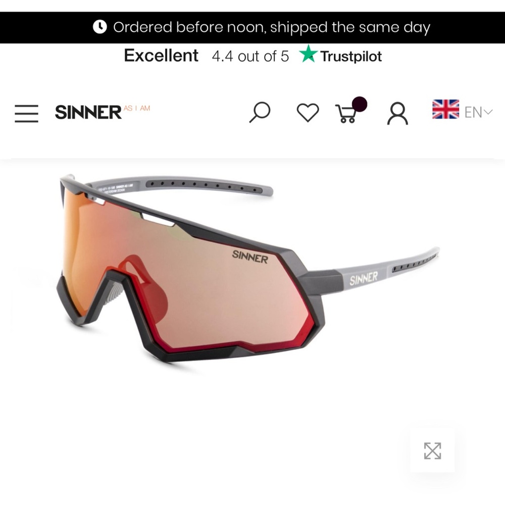 Polarized bike/run sunglasses